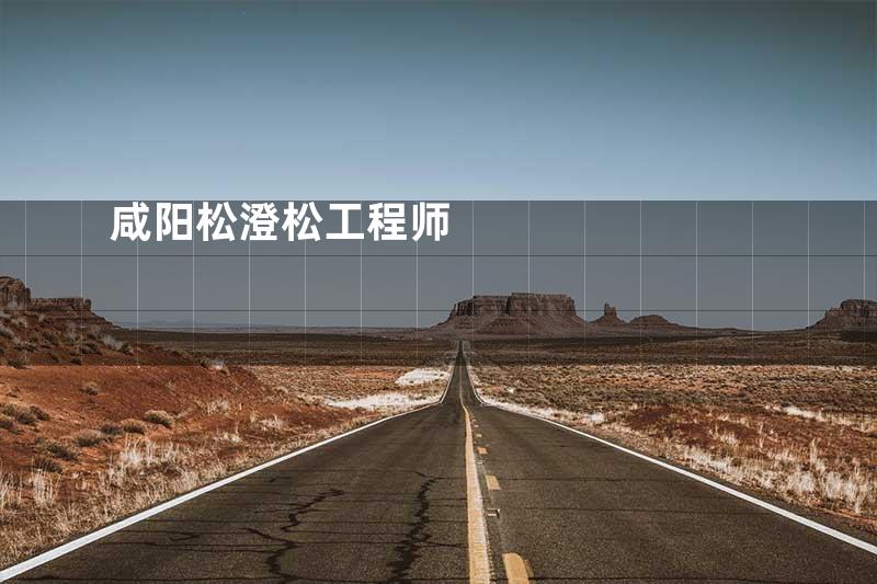 咸阳松澄松工程师