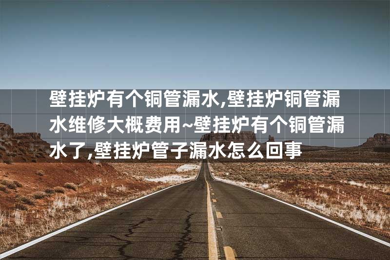 壁挂炉有个铜管漏水,壁挂炉铜管漏水维修大概费用~壁挂炉有个铜管漏水了,壁挂炉管子漏水怎么回事