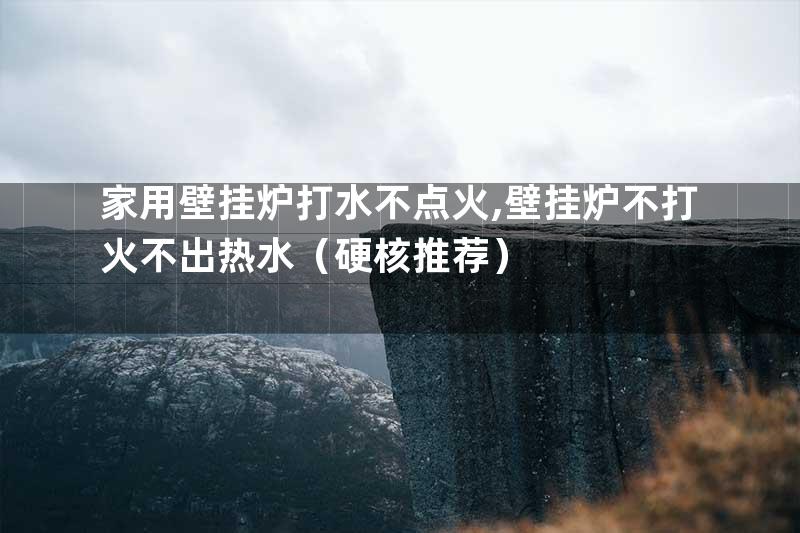 家用壁挂炉打水不点火,壁挂炉不打火不出热水（硬核推荐）