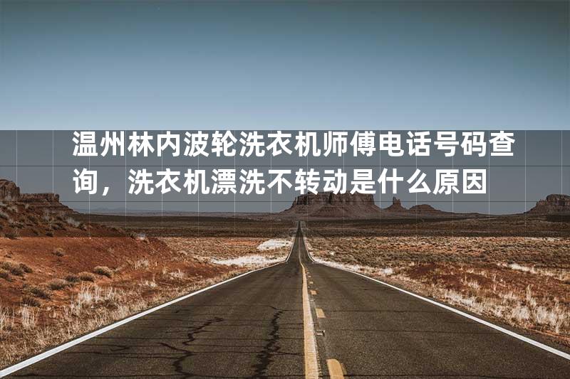 温州林内波轮洗衣机师傅电话号码查询，洗衣机漂洗不转动是什么原因