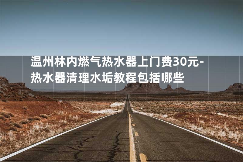 温州林内燃气热水器上门费30元-热水器清理水垢教程包括哪些